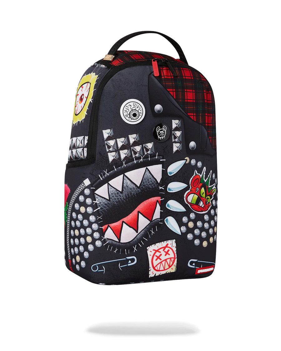 Sprayground Backpack PUNK SHARK DLXSR BACKPACK