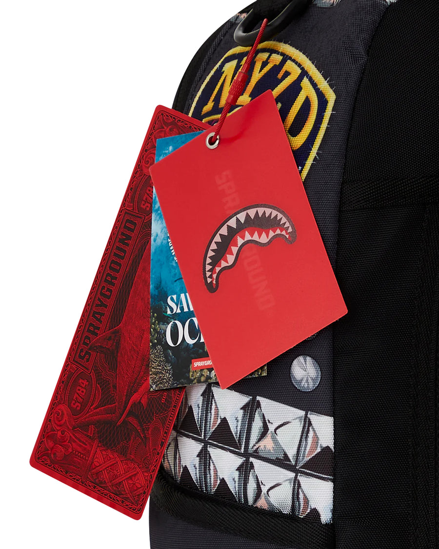 Sprayground Backpack PUNK SHARK DLXSR BACKPACK