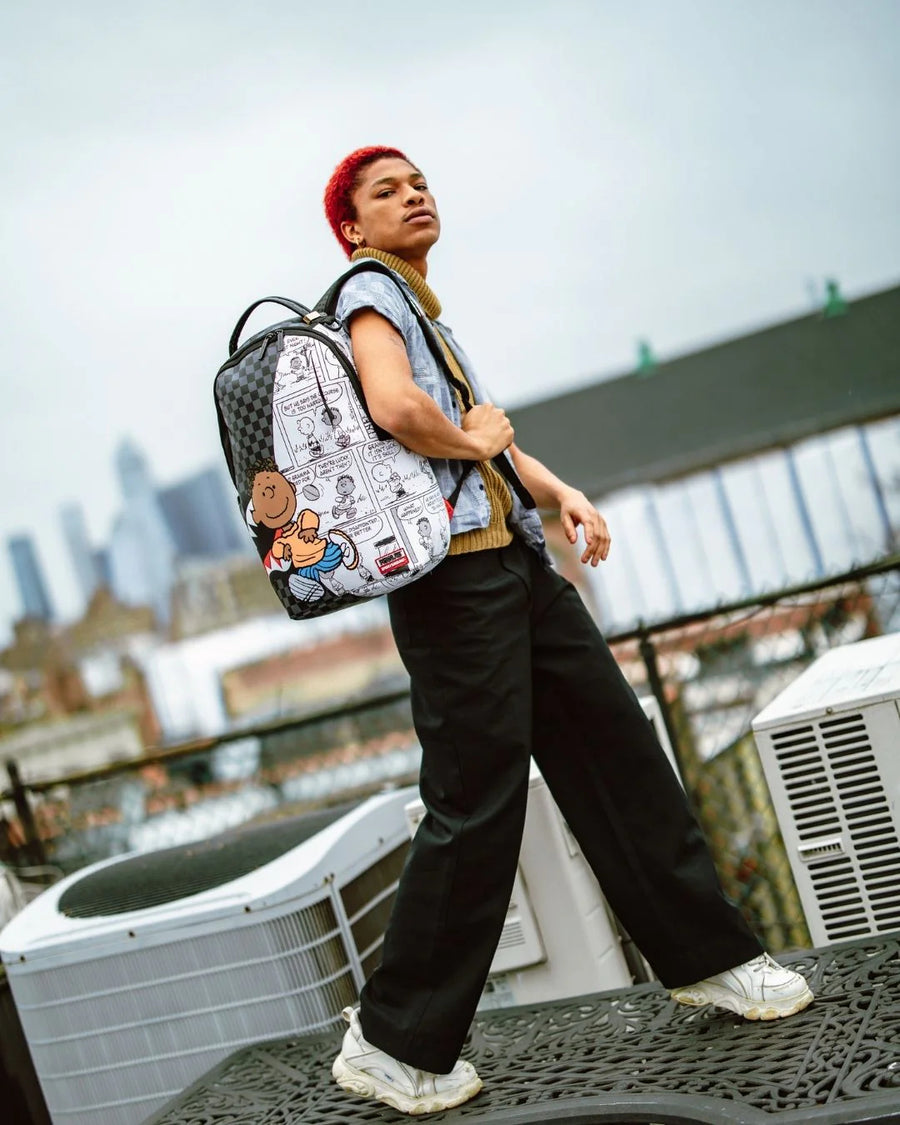 Zaino Sprayground PEANUTS FRANKLIN REVEAL DLXSV BACKPACK Nero