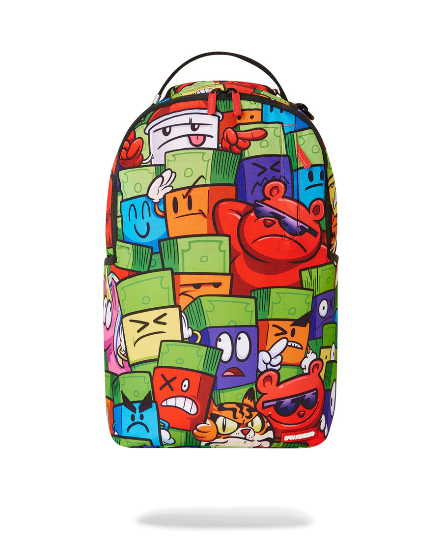 Sprayground Backpack MONEY BOY CROWD DLXSR BACKPACK