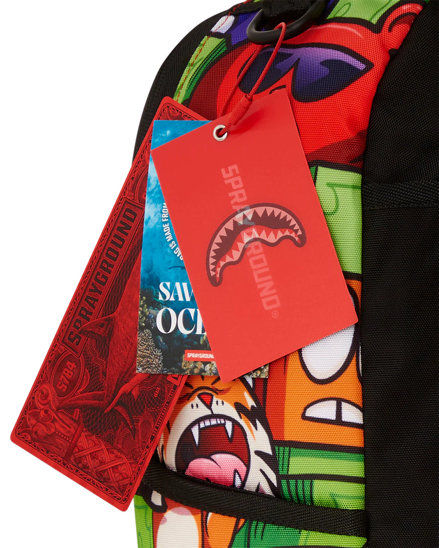 Sprayground Backpack MONEY BOY CROWD DLXSR BACKPACK