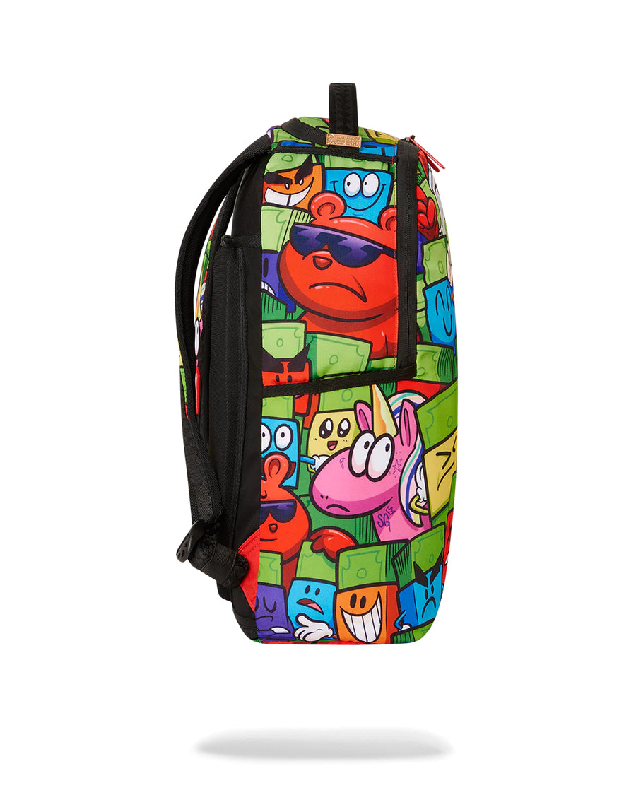 Sprayground Backpack MONEY BOY CROWD DLXSR BACKPACK