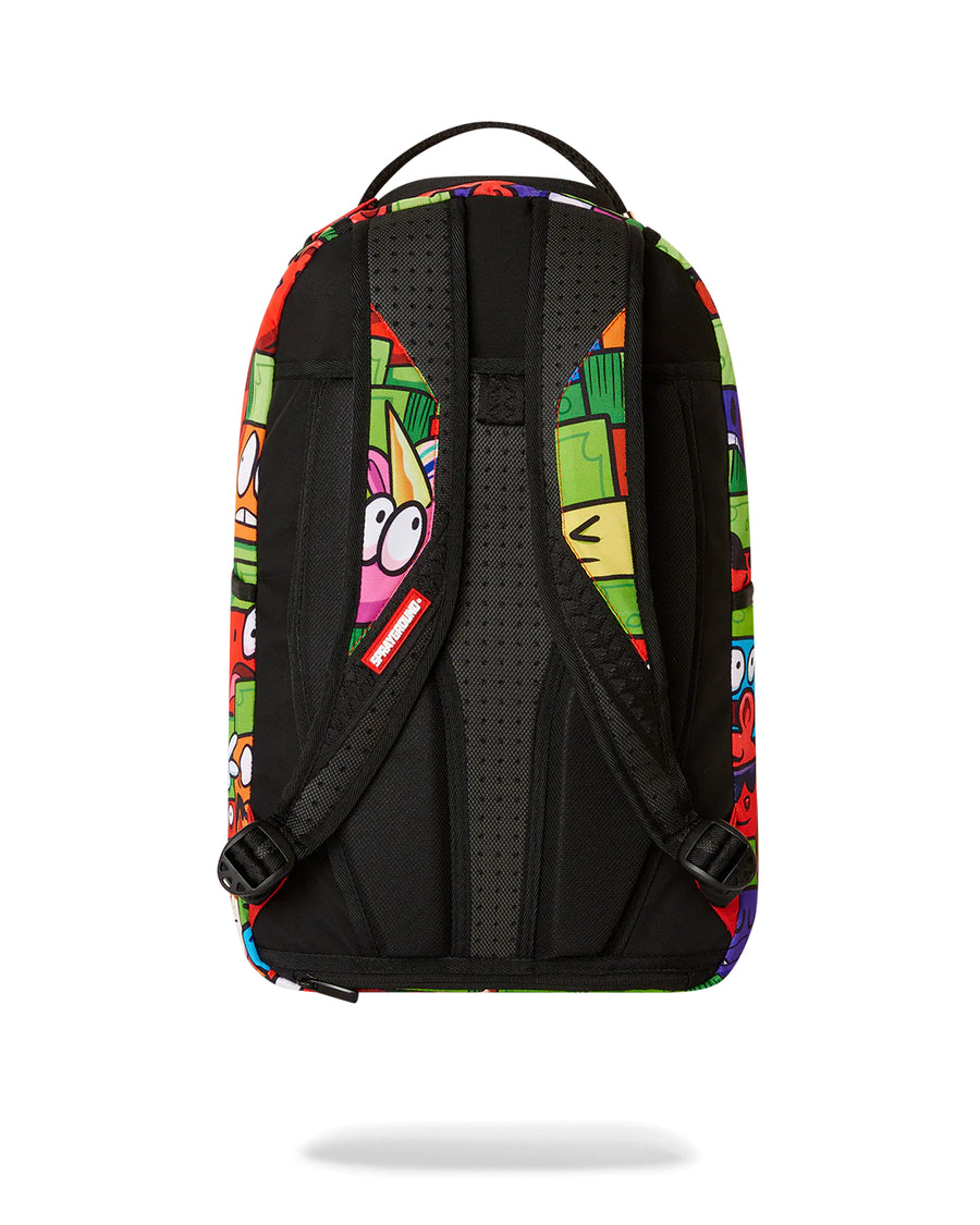 Sprayground Backpack MONEY BOY CROWD DLXSR BACKPACK