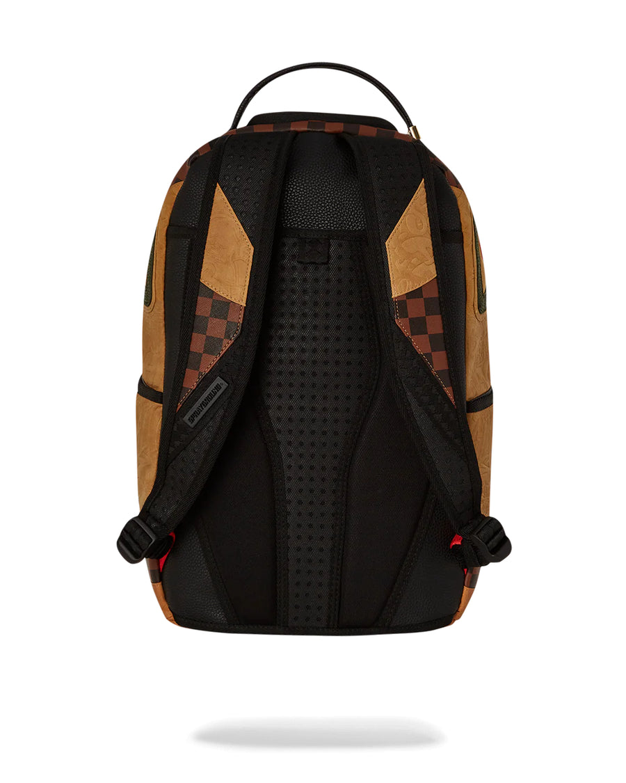 Mochila Sprayground HENNY RACEWAY GRAFF DLXSV BACKPACK Marrón