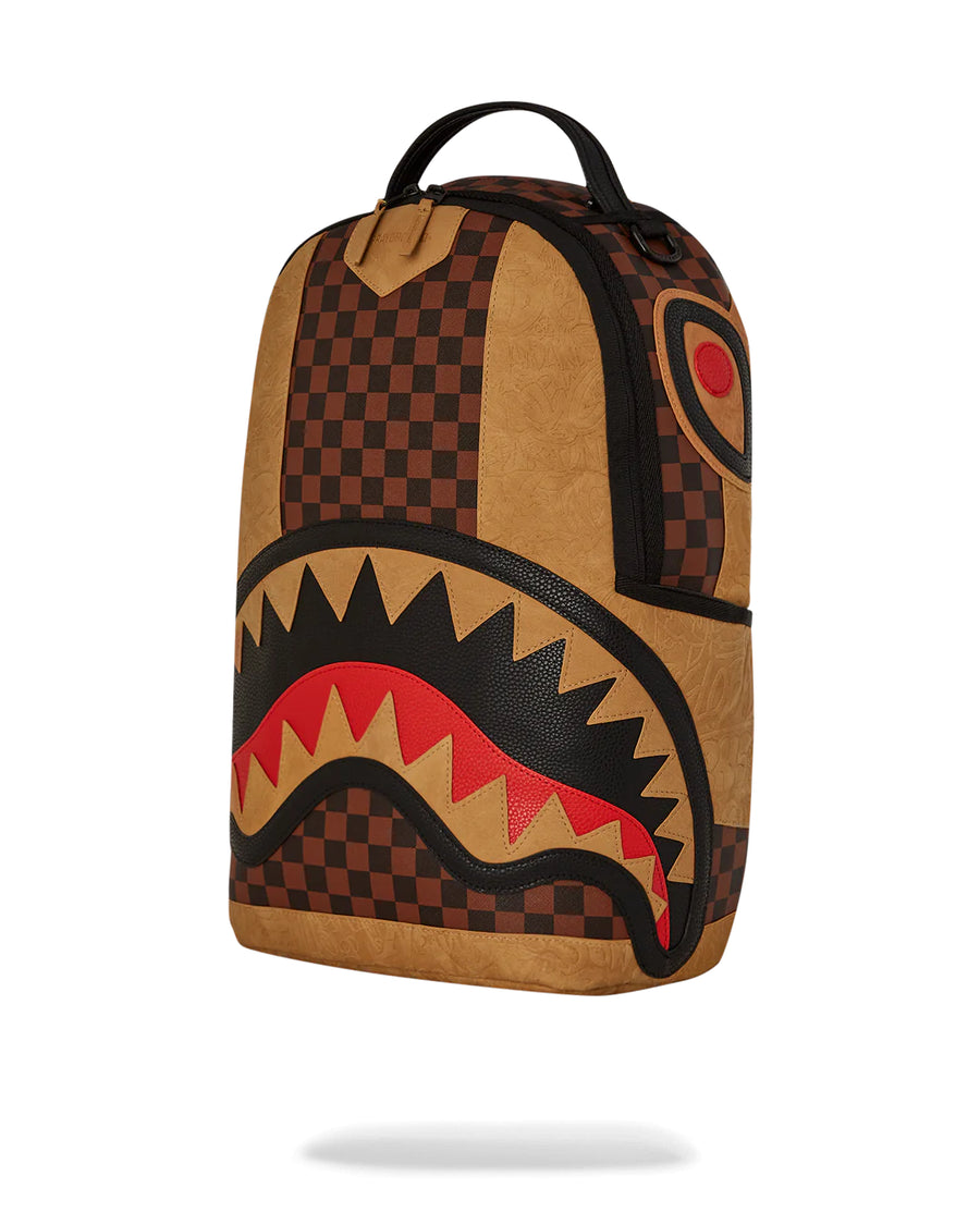 Sac à dos Sprayground HENNY RACEWAY GRAFF DLXSV BACKPACK Marron