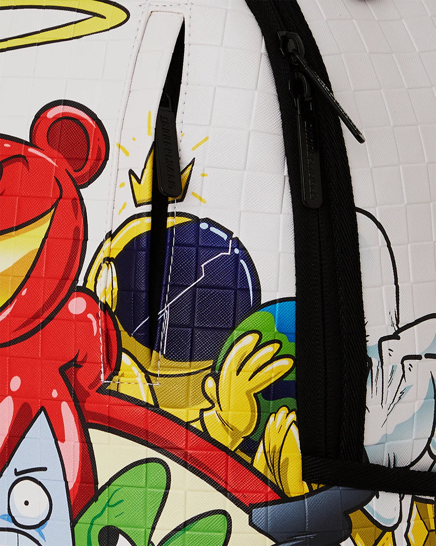 Sprayground Backpack PARTY WITH THE BEST DLXSV EMBOSSED BACKPACK