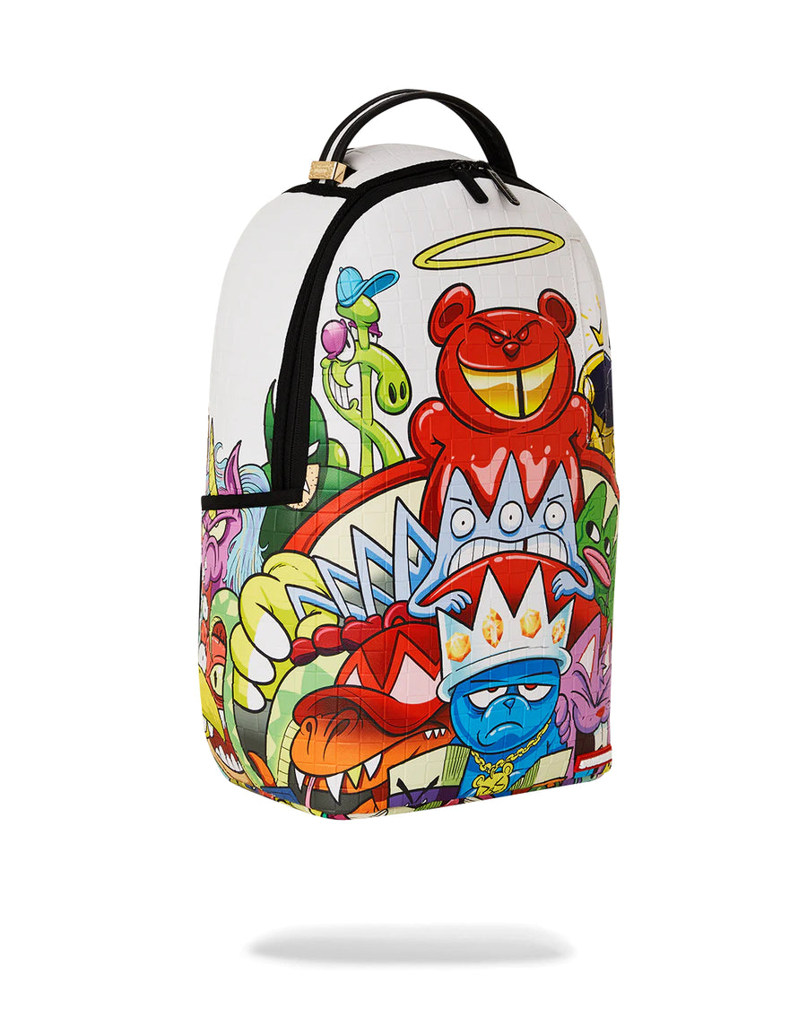 Sprayground Backpack PARTY WITH THE BEST DLXSV EMBOSSED BACKPACK