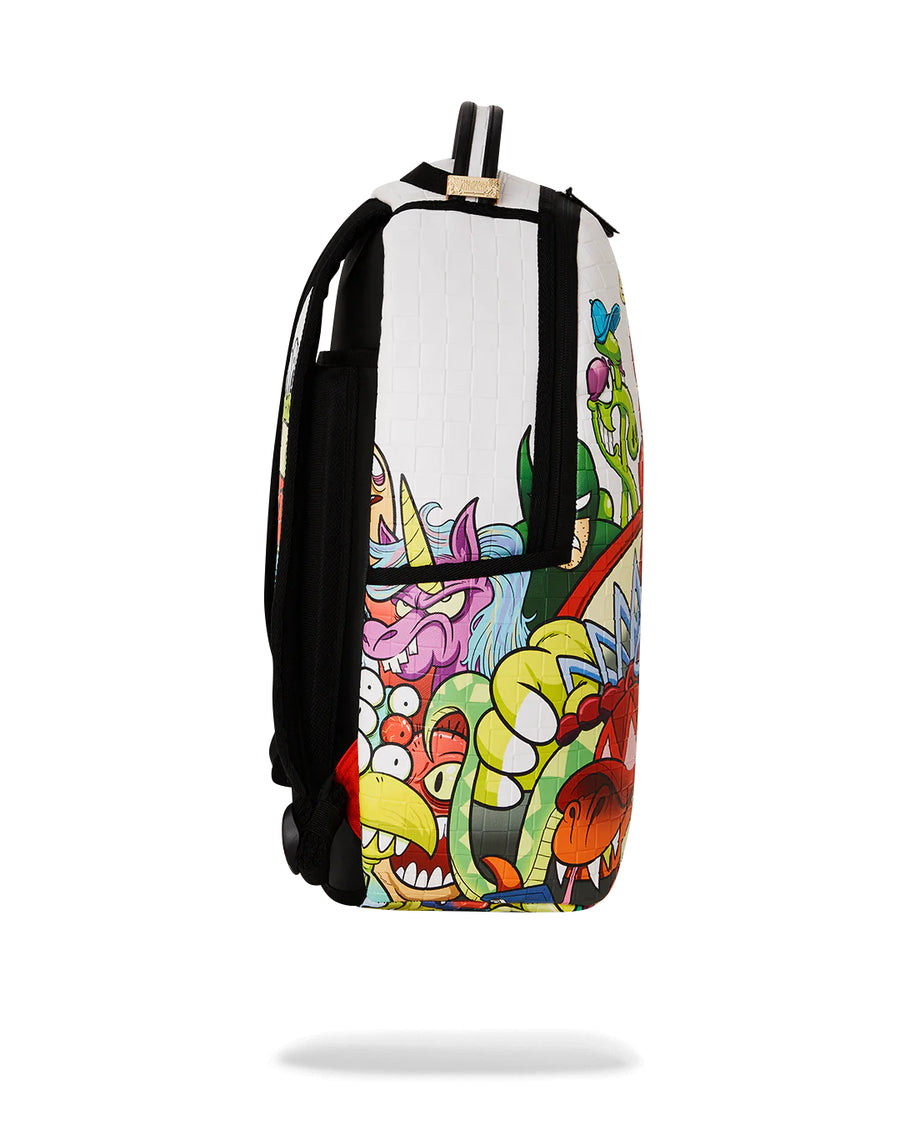 Mochila Sprayground PARTY WITH THE BEST DLXSV EMBOSSED BACKPACK Rojo