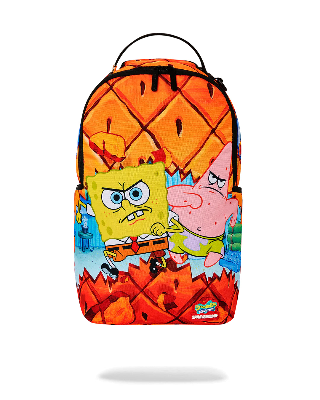 Spongebob And Patrick On The Run Dlxsr Backpack