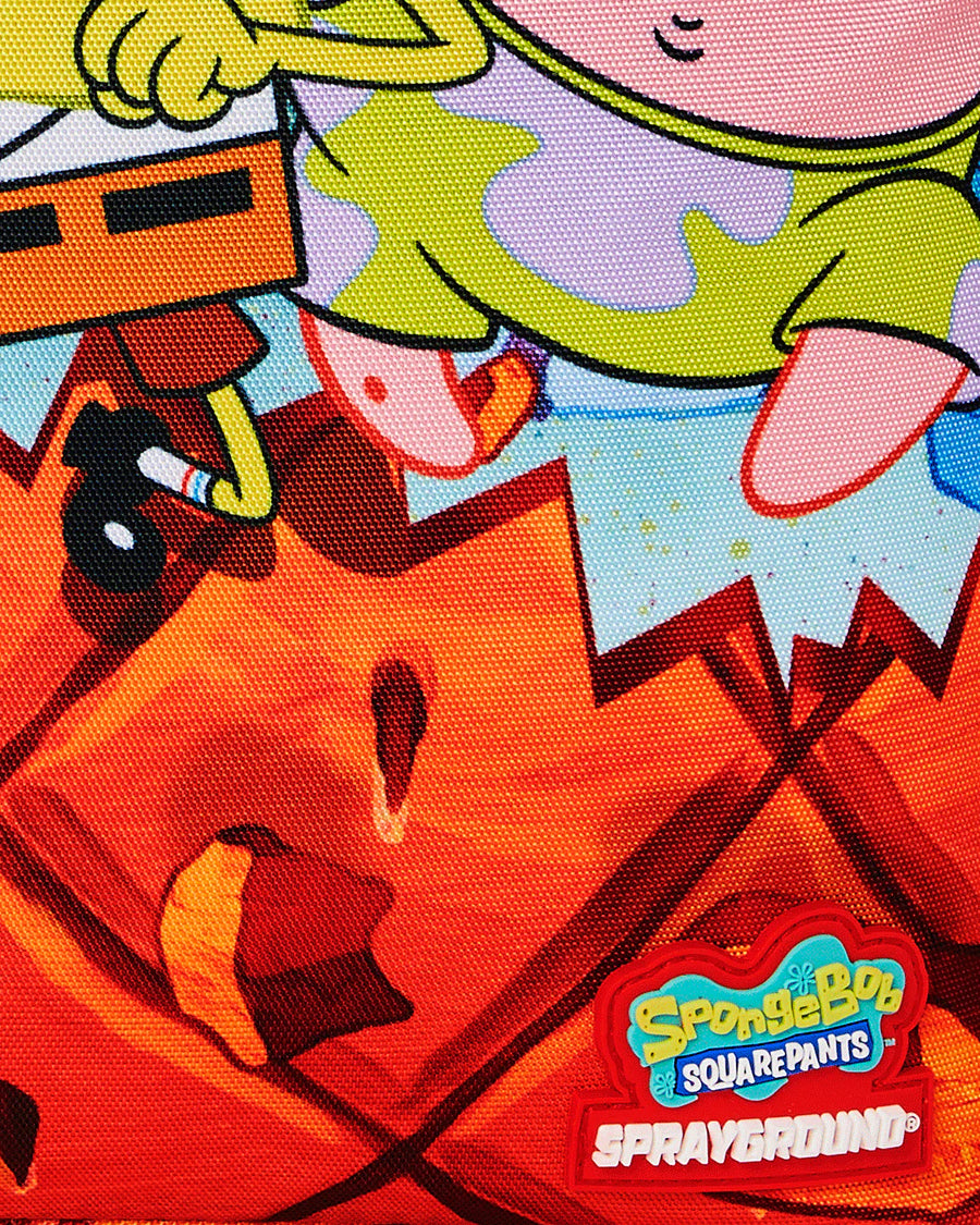 Sac à dos Sprayground SPONGEBOB AND PATRICK ON THE RUN DLXSR BACKPACK Orange