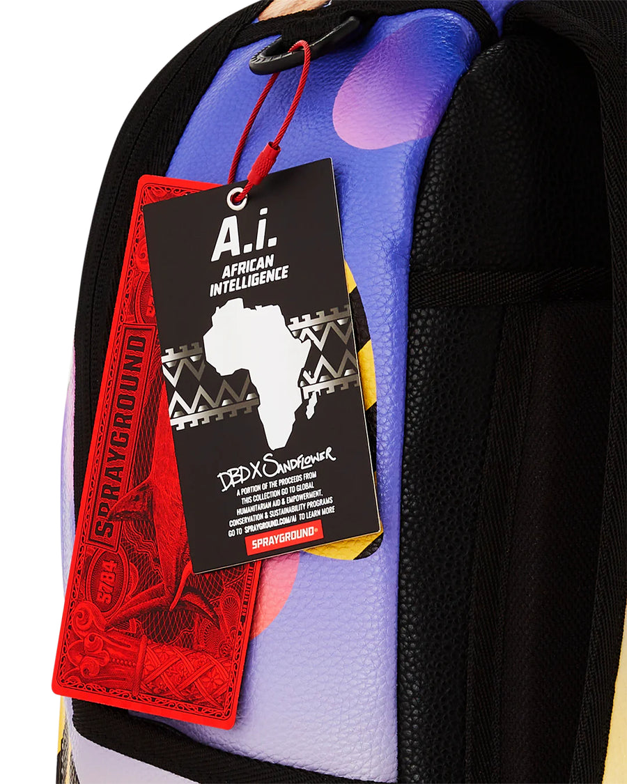 Sprayground Backpack Ai FRACTAL DLXSV BACKPACK