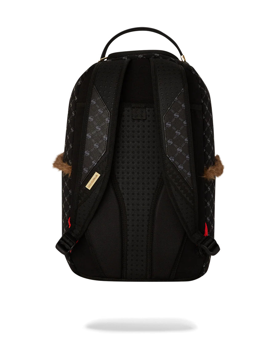 Zaino Sprayground TIGER SCRATCHED DLXSV BACKPACK Nero