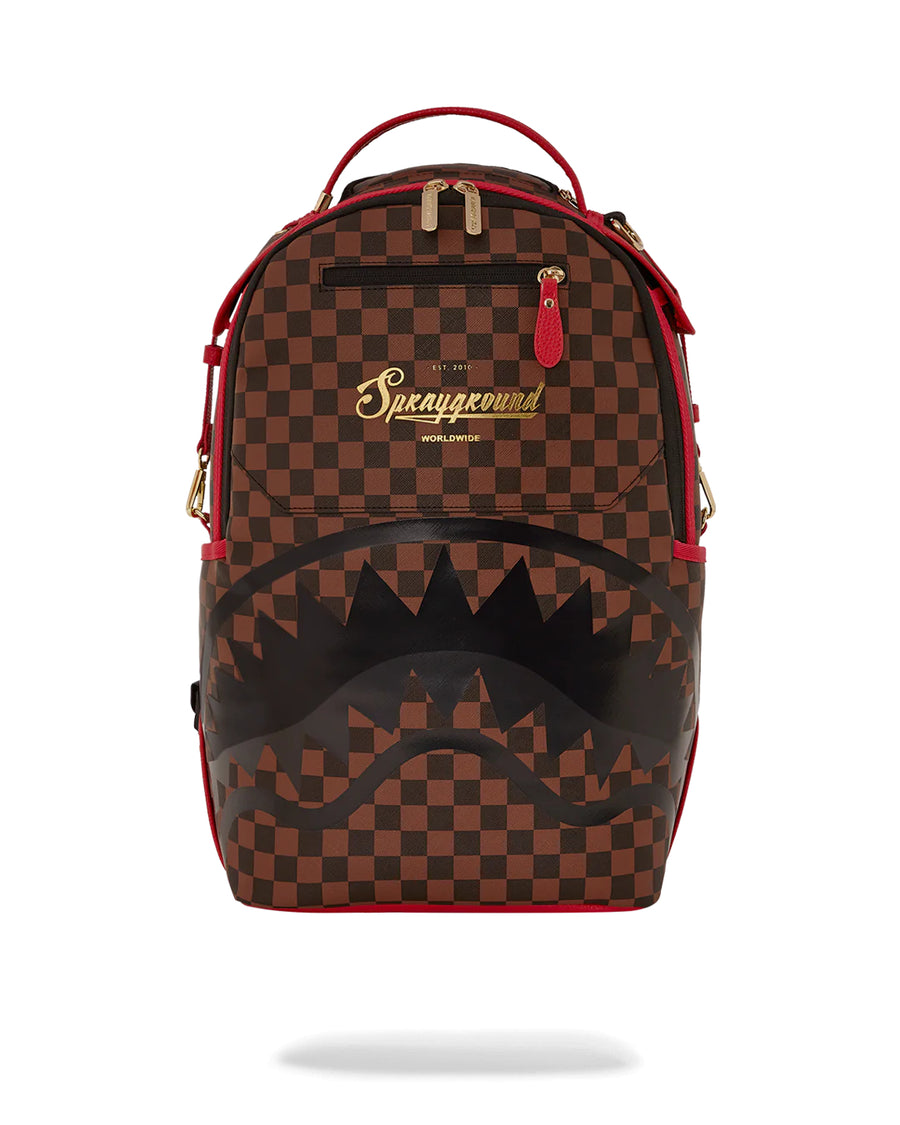 Zaino Sprayground TAKEOVER THE THRONE DLXSV BACKPACK Marrone