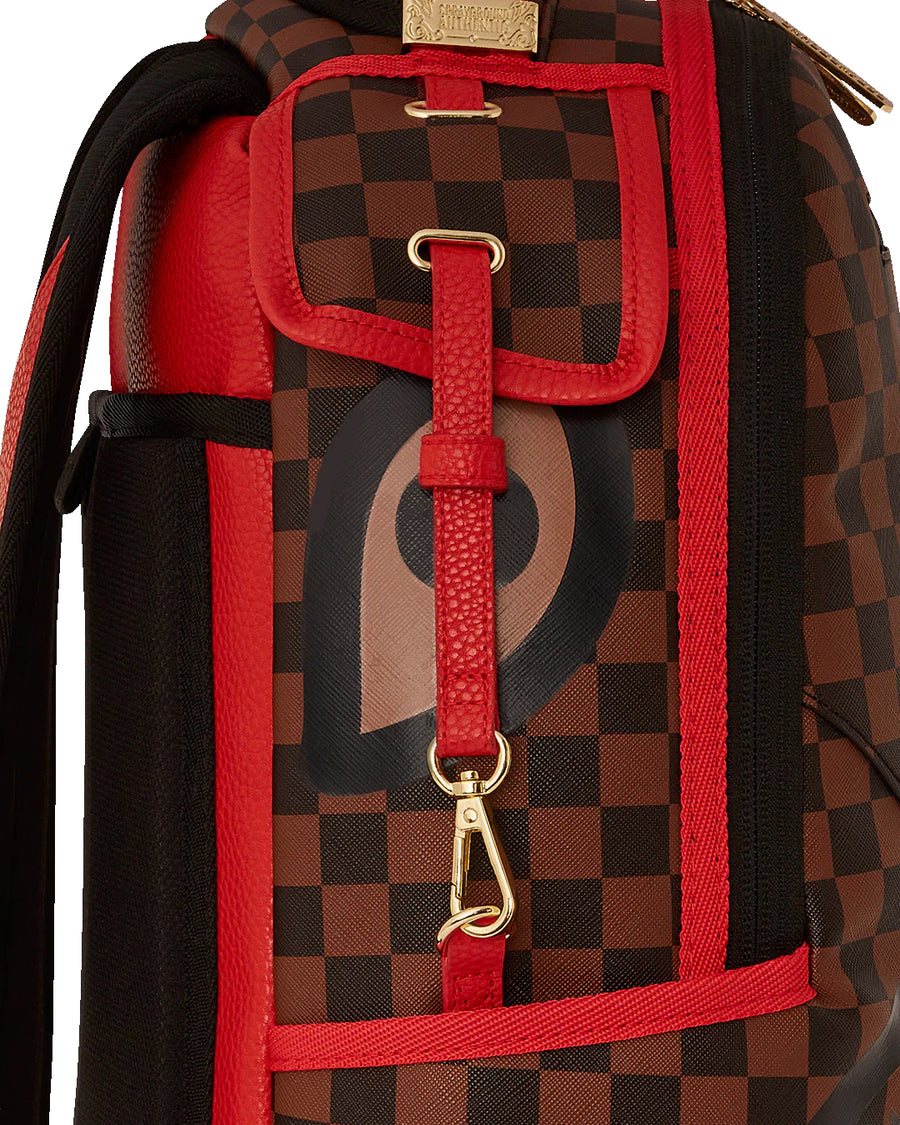 Sac à dos Sprayground TAKEOVER THE THRONE DLXSV BACKPACK Marron