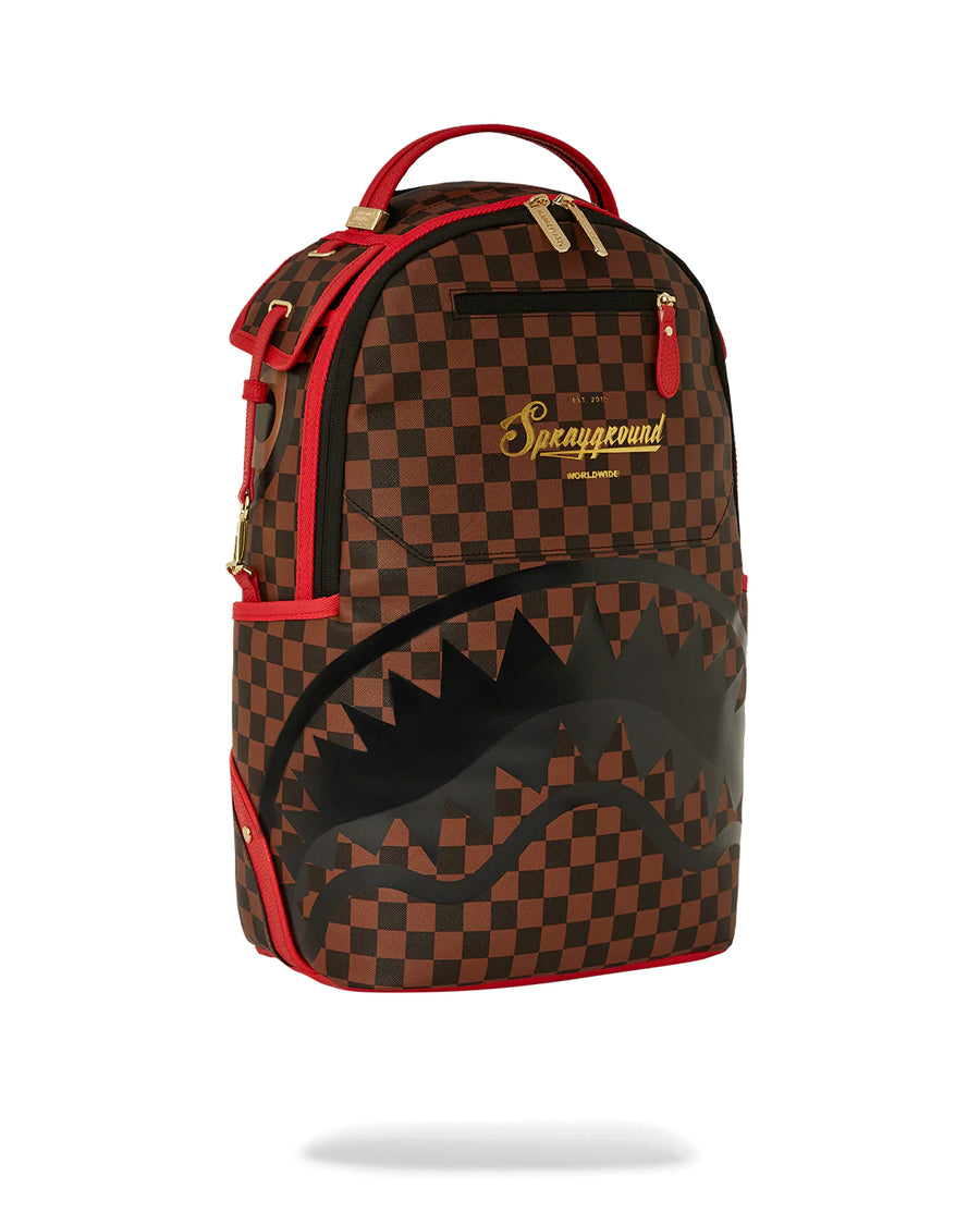 Zaino Sprayground TAKEOVER THE THRONE DLXSV BACKPACK Marrone