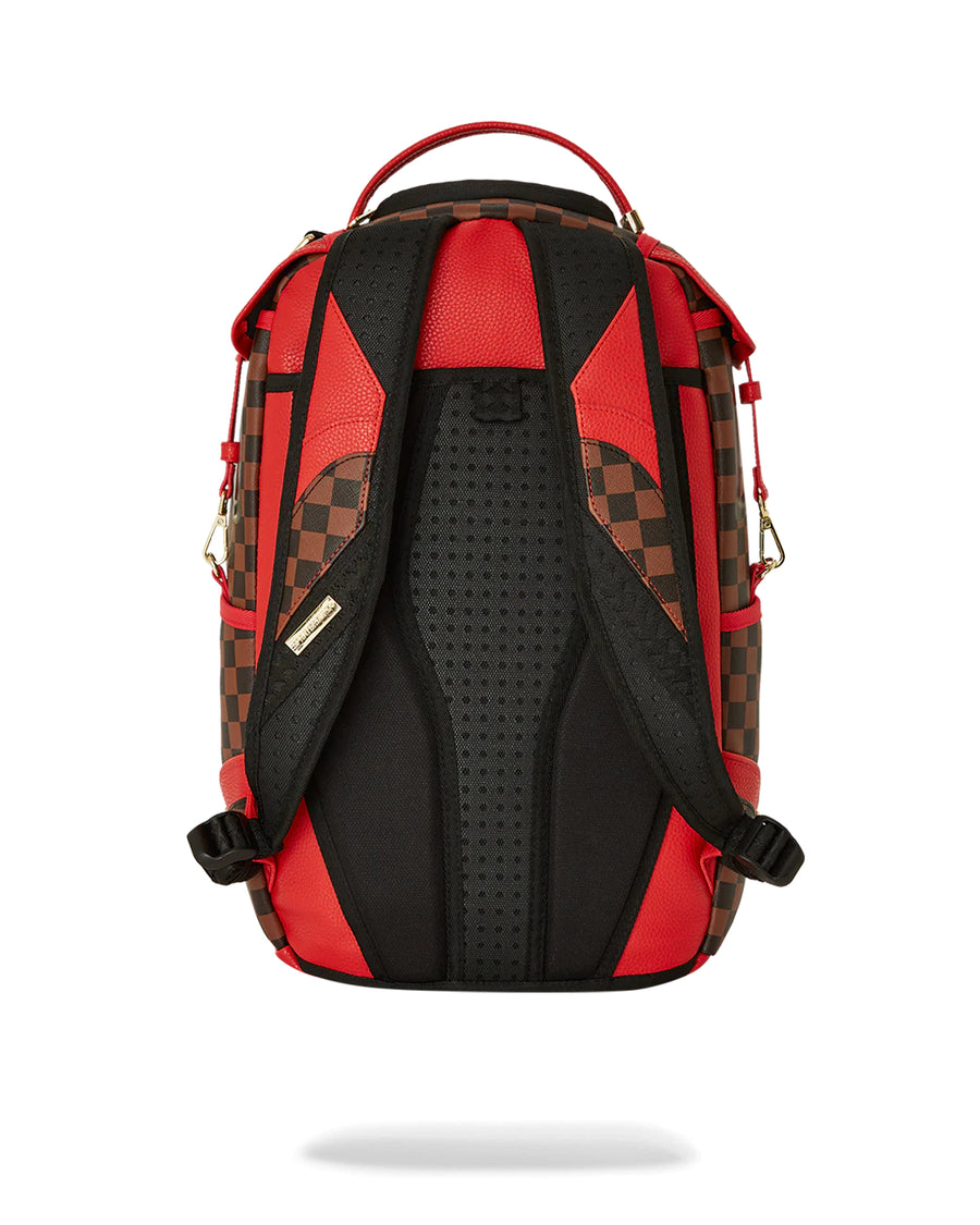 Sac à dos Sprayground TAKEOVER THE THRONE DLXSV BACKPACK Marron