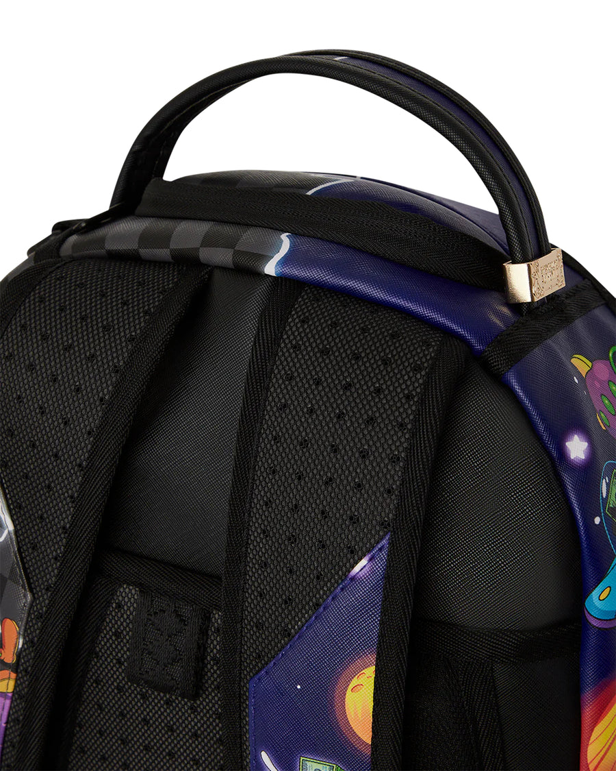 Mochila Sprayground SPLIT MONEY BOYS CRAZY EYES DLX BACKPACK Viola