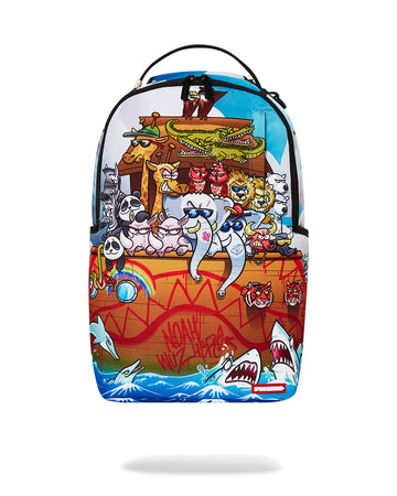 Mochila Sprayground NOAH'S SHARKMOUTH DLXSR BACKPACK Azul