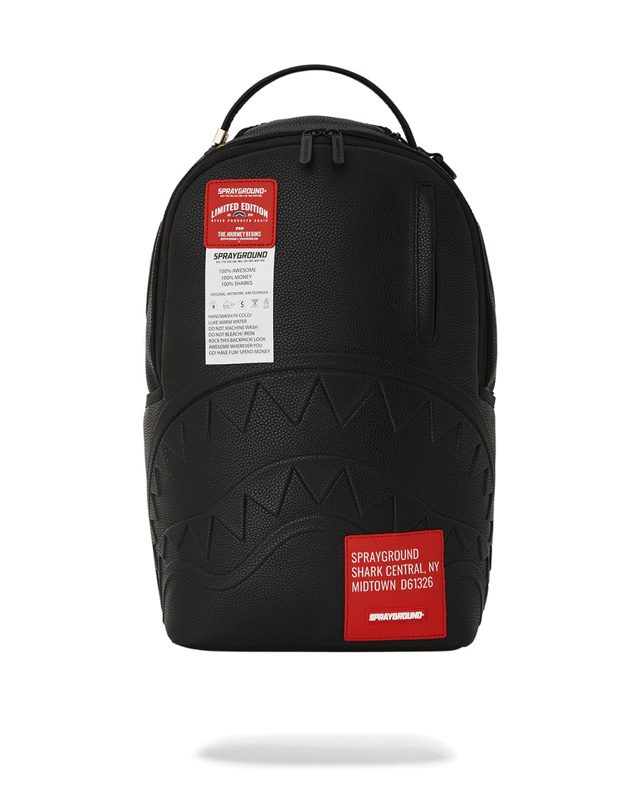 Sac à dos Sprayground SHARK CENTRAL CARE LABEL DLXSV BACKPACK Noir