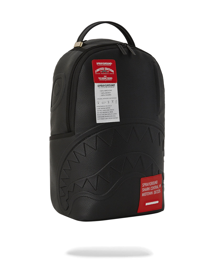 Sac à dos Sprayground SHARK CENTRAL CARE LABEL DLXSV BACKPACK Noir