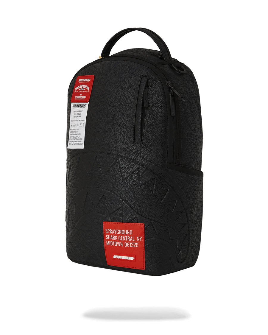 Sac à dos Sprayground SHARK CENTRAL CARE LABEL DLXSV BACKPACK Noir