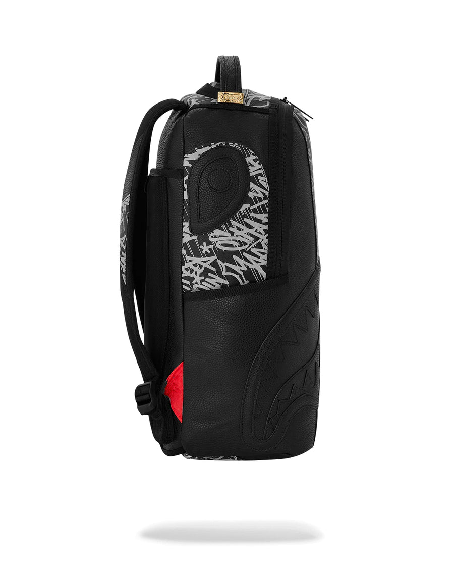 Mochila Sprayground MIDNIGHT RACEWAY GRAFFITI DLXSV BACKPACK Negro