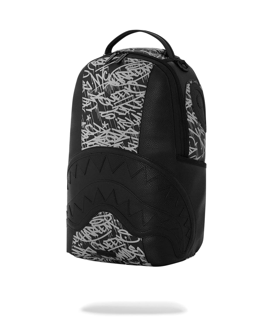 Mochila Sprayground MIDNIGHT RACEWAY GRAFFITI DLXSV BACKPACK Negro