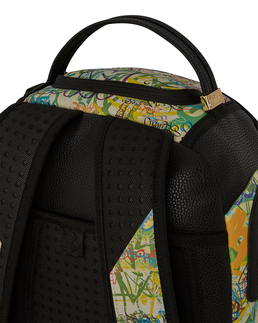 Zaino Sprayground VIVID RACEWAY GRAFFITI DLXSV BACKPACK Nero