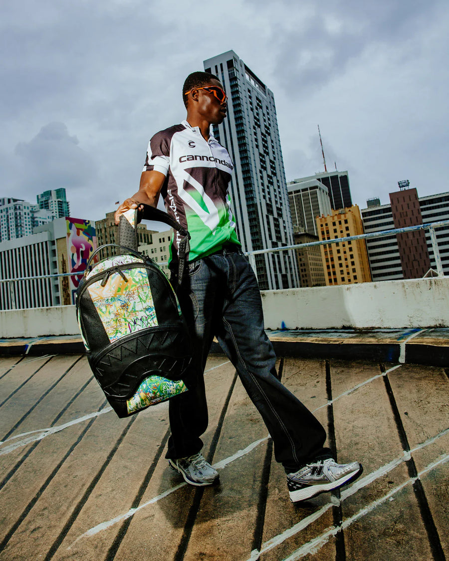 Sac à dos Sprayground VIVID RACEWAY GRAFFITI DLXSV BACKPACK Noir