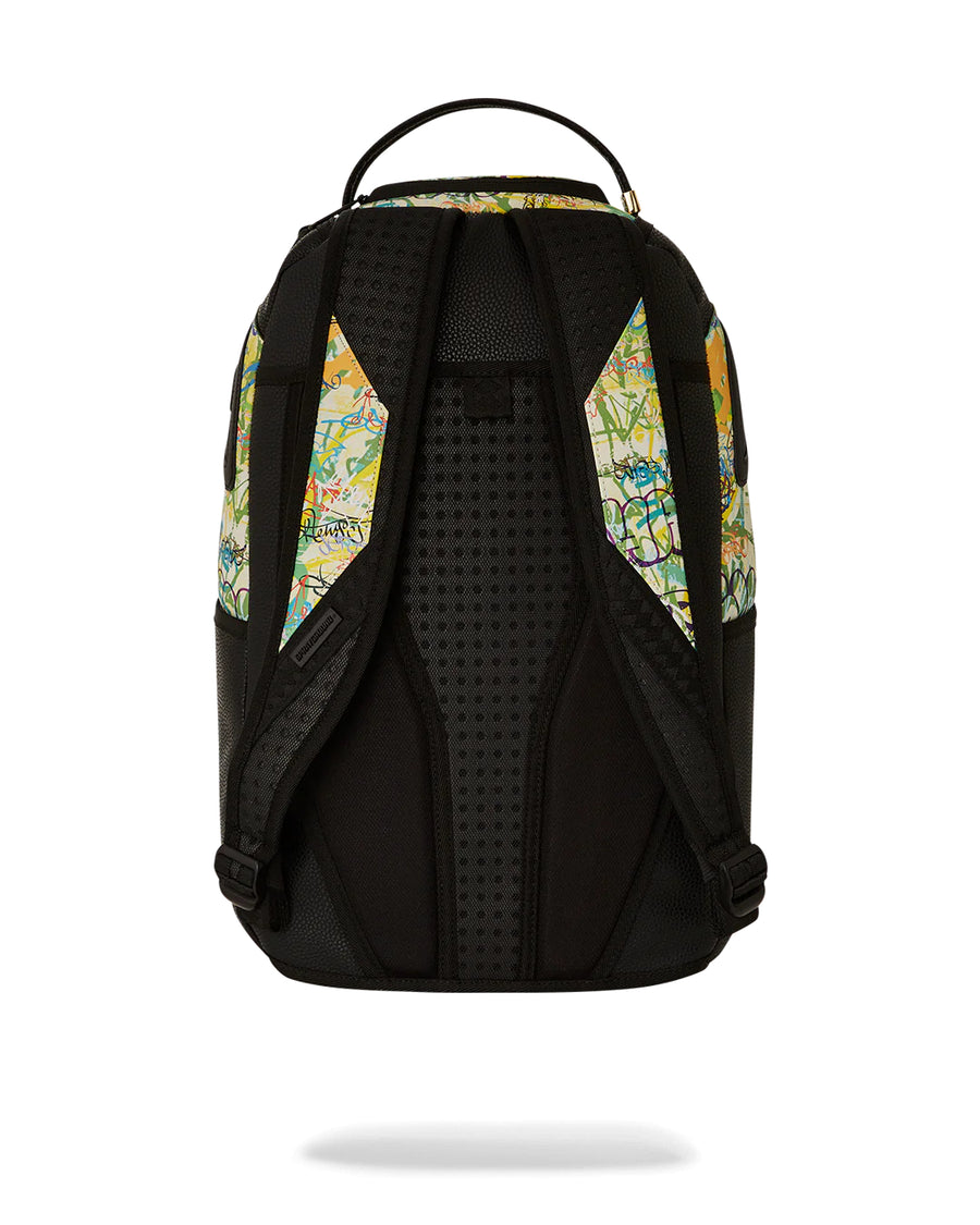 Zaino Sprayground VIVID RACEWAY GRAFFITI DLXSV BACKPACK Nero