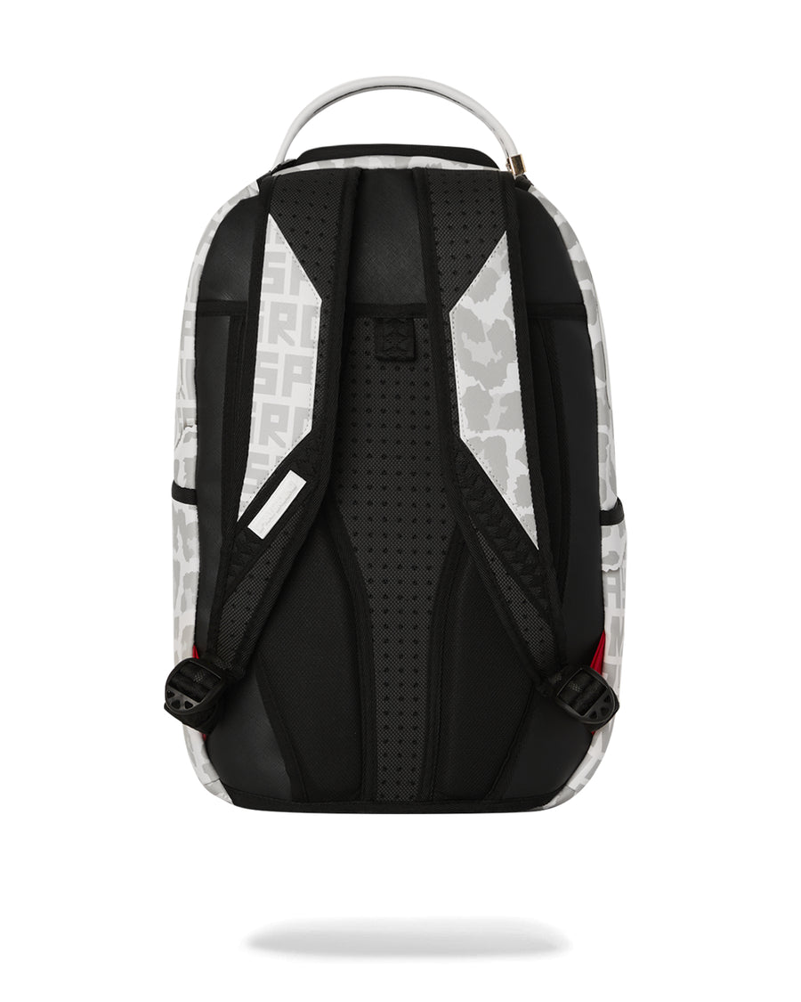 Sac à dos Sprayground LEOPARD BURNER EMBOSSED DLXSV BACKPACK Blanc