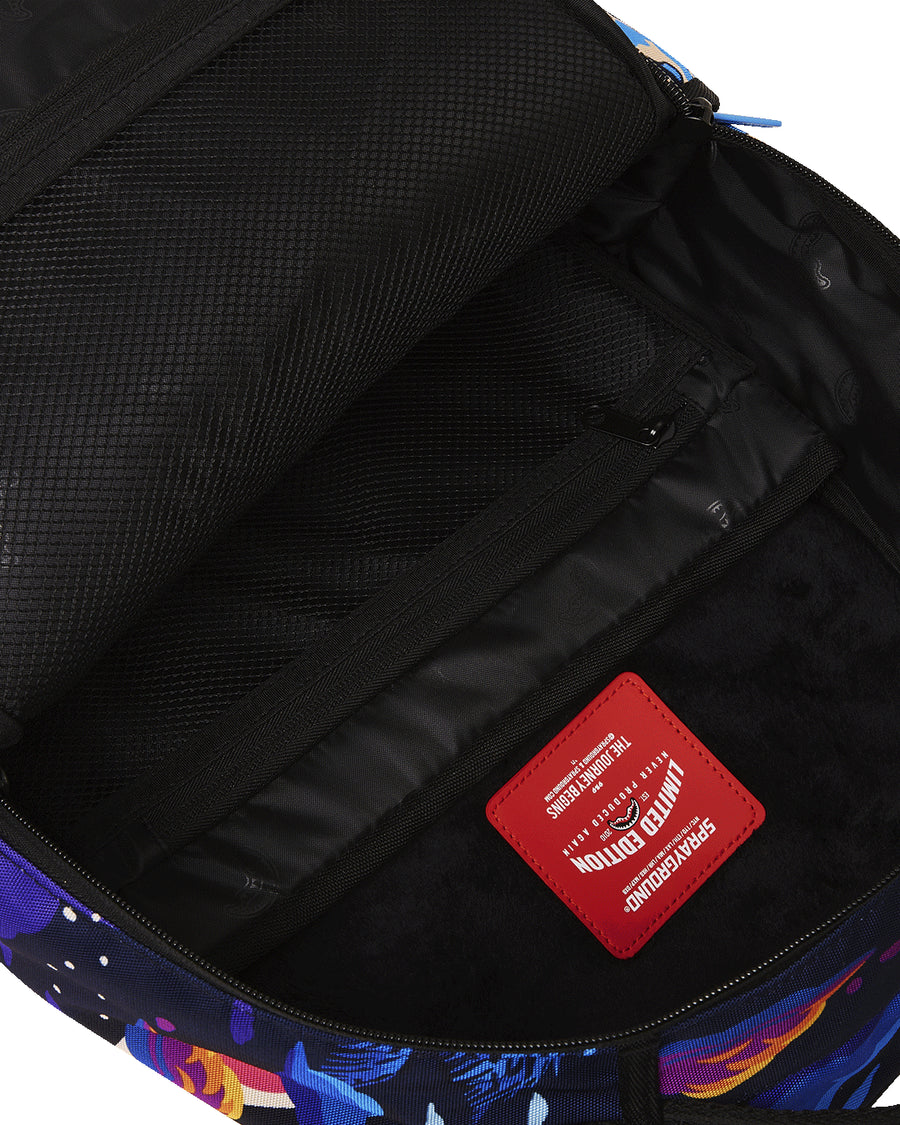 Sprayground Backpack CAMOKAWA VICE DLXSR BACKPACK Blue