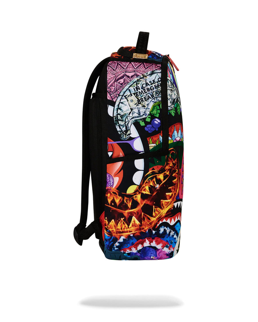 Mochila Sprayground CANT STOP THE SHARK DLXSR BACKPACK Fucsia