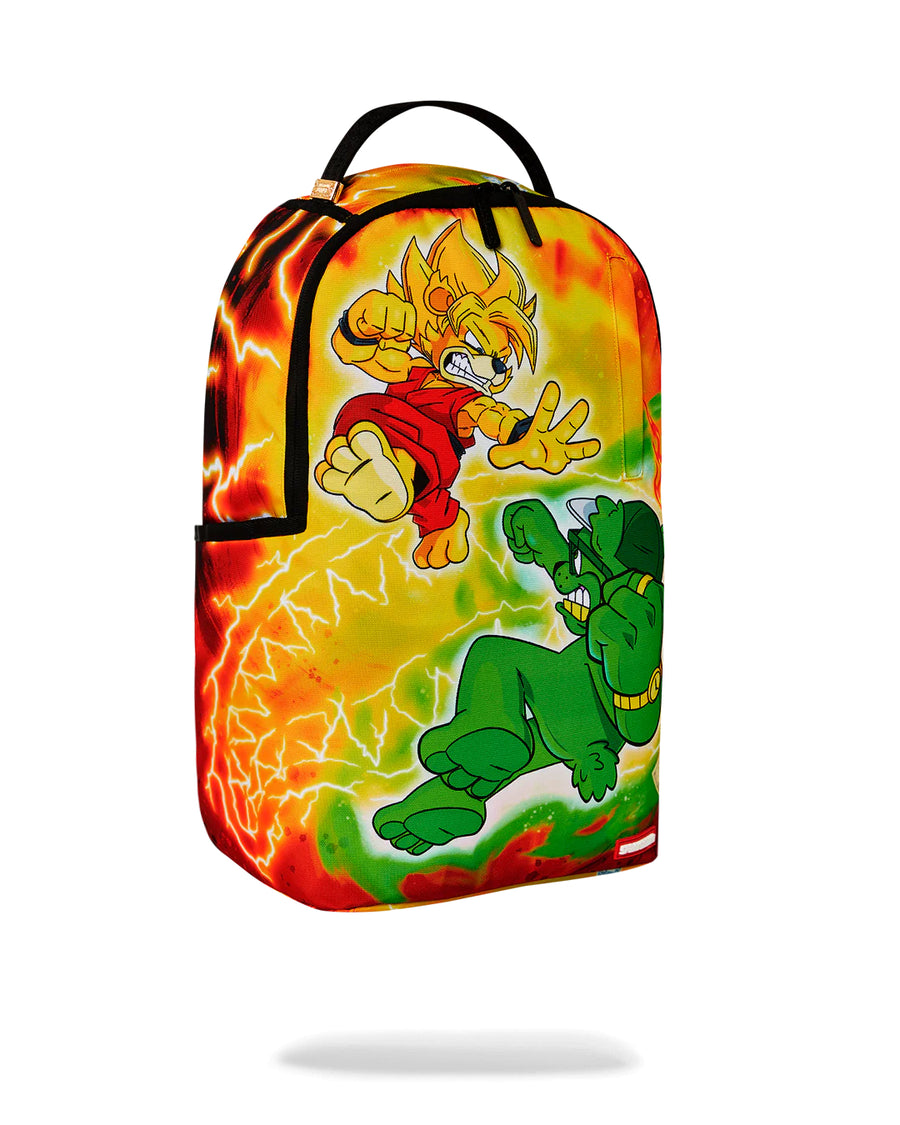 Sac à dos Sprayground DRAGON BEAR VS MONEY BEAR DLXSR BACKPACK Jaune