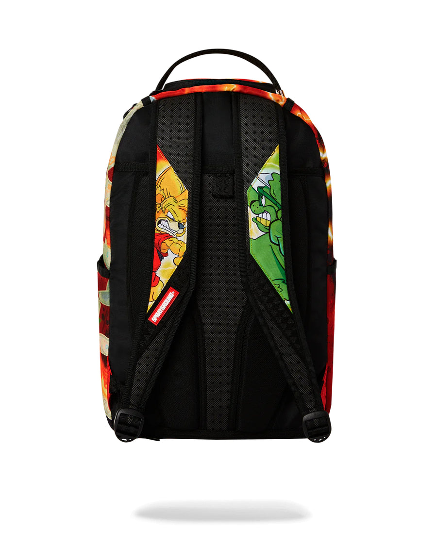 Sprayground Backpack DRAGON BEAR VS MONEY BEAR DLXSR BACKPACK