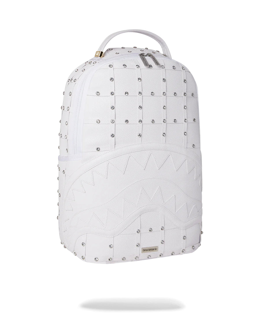 Mochila Sprayground PRECIOUS CHECK DLXSV BACKPACK Blanco