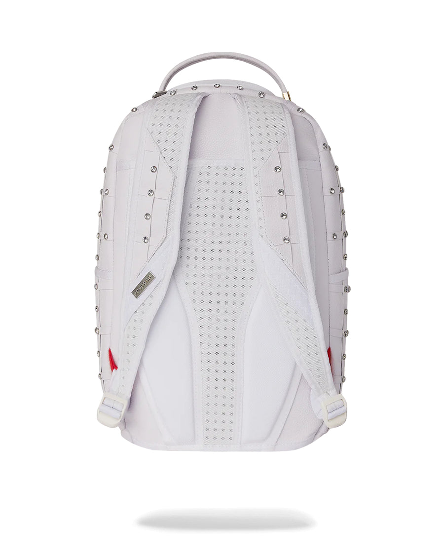 Zaino Sprayground PRECIOUS CHECK DLXSV BACKPACK Bianco