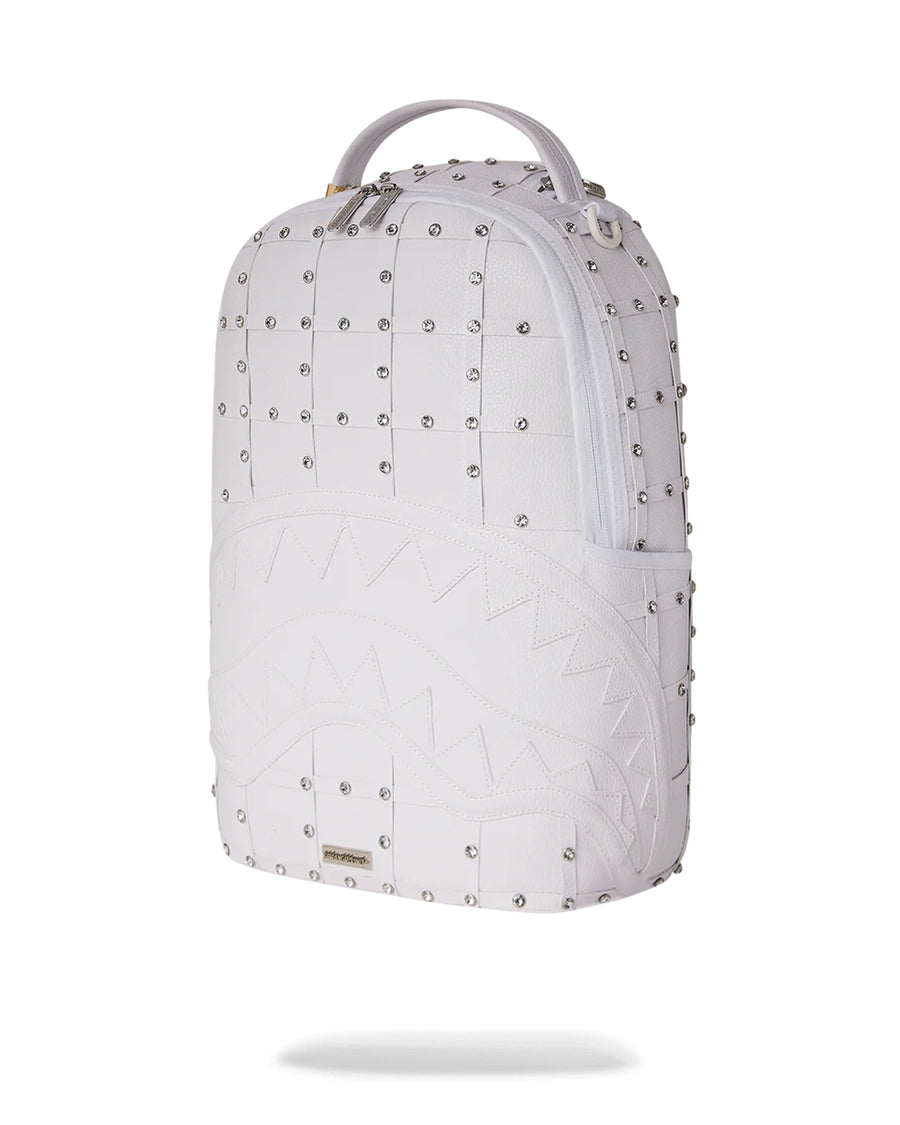 Mochila Sprayground PRECIOUS CHECK DLXSV BACKPACK Blanco