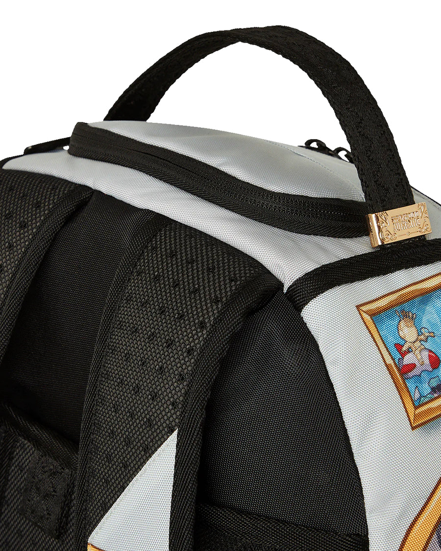 Zaino Sprayground IN THE MUSEUM DLXSR BACKPACK Giallo