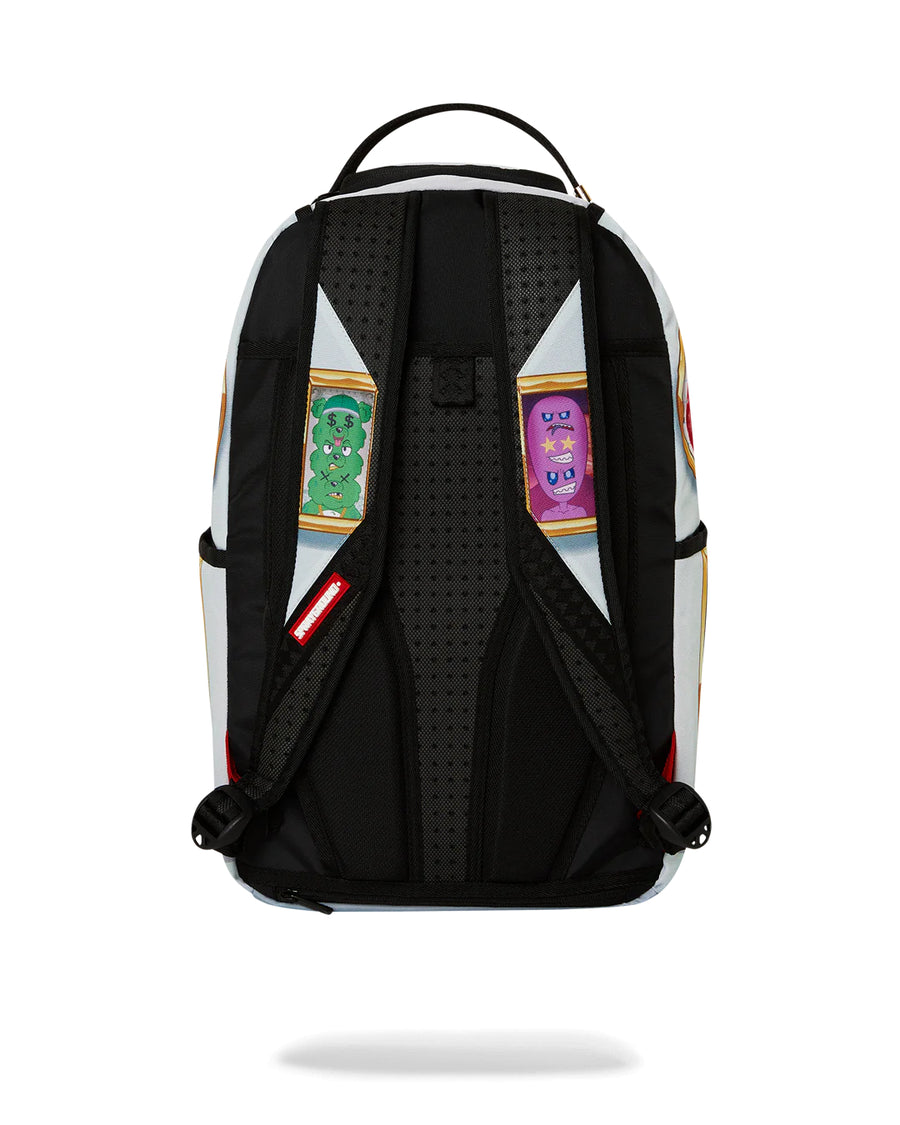 Zaino Sprayground IN THE MUSEUM DLXSR BACKPACK Giallo