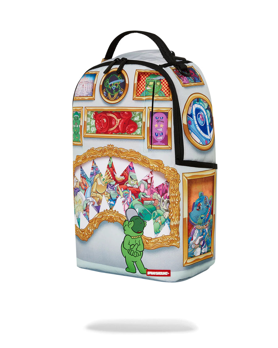 Mochila Sprayground IN THE MUSEUM DLXSR BACKPACK Amarillo