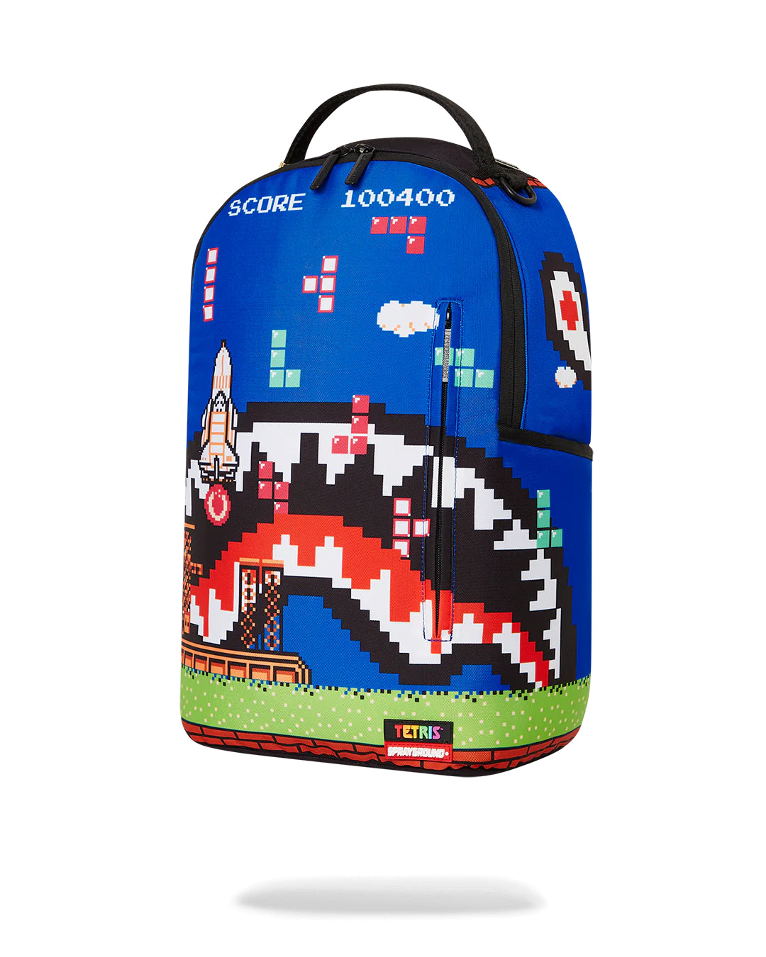 Tetris Spaceship Dlxsr Backpack