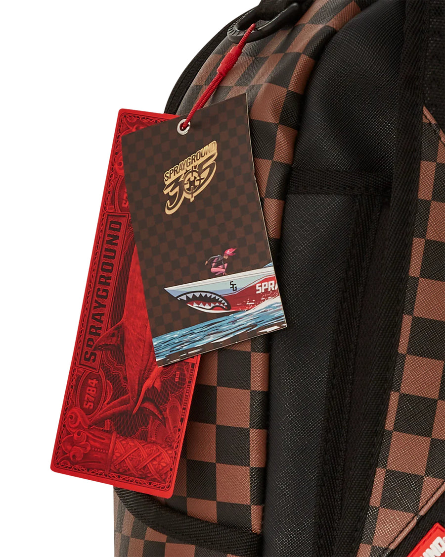 Sac à dos Sprayground 305 OCEAN HEIST DLXSV BACKPACK Marron