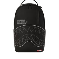 Shark Central Black Outline Dlxsv Backpack