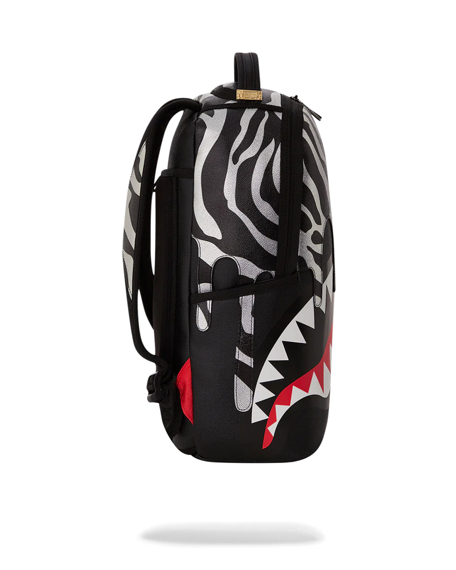 Zaino Sprayground ZEBRA DRIP DLXSV BACKPACK Nero