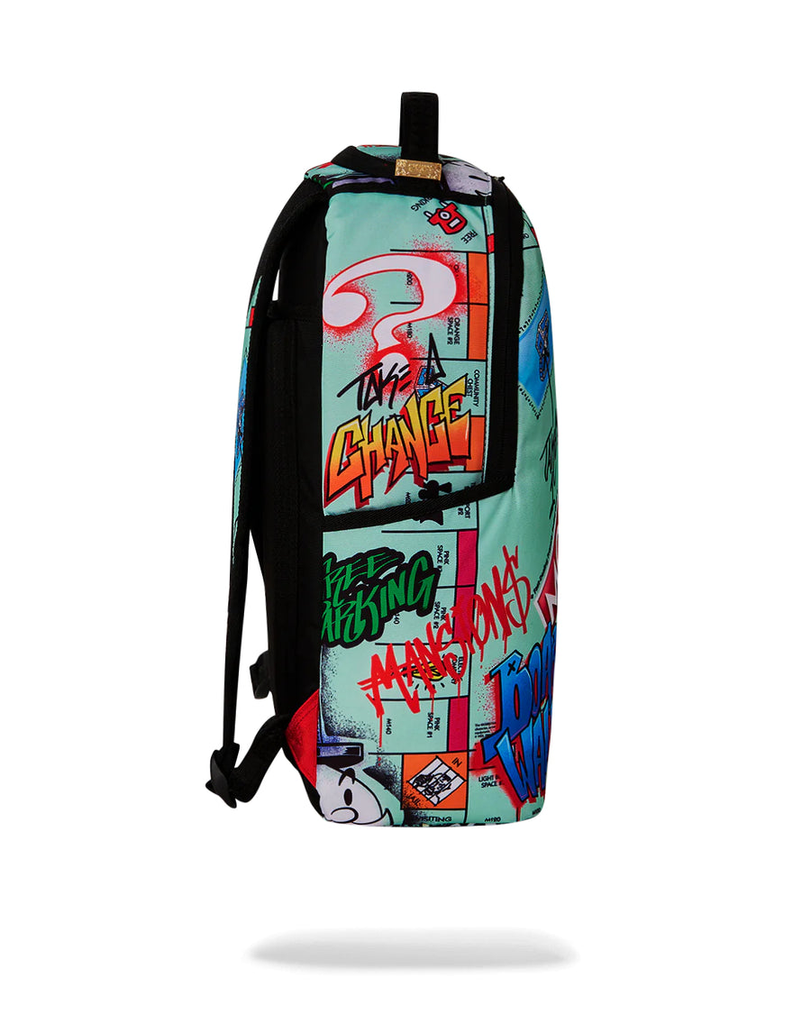 Sprayground Backpack MONOPOLY GAME TAG DLXSR BACKPACK