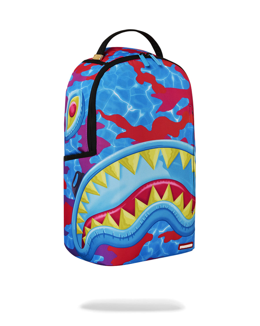 Mochila Sprayground POOL CAMO DLXSR BACKPACK Azul