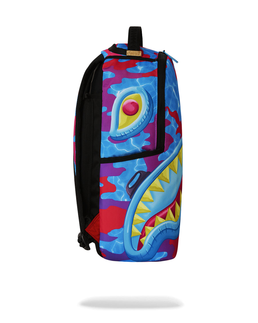 Mochila Sprayground POOL CAMO DLXSR BACKPACK Azul