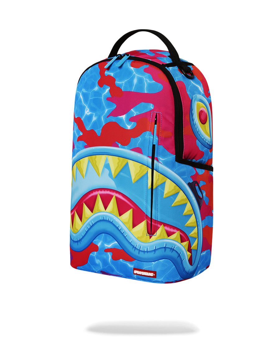 Sprayground Backpack POOL CAMO DLXSR BACKPACK Blue