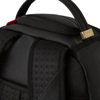 Shark Smash Logo Black Dlxs Embossed Backpack